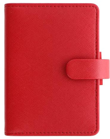 FILOFAX Saffiano Mini Organiser Poppy 2025
