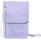 Fintie Brustbeutel, Reisepass Tasche RFID-Blockierung Reisegeldbeutel Handytasche, Multi-Taschen Hautfreundlich Umhängebeutel für Frauen Männer, Violett