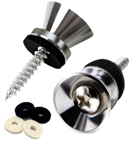 Electric Guitar Strap Locks | Metal Security Quick Release Guitar Strap Locks - Guitar Metal Strap Locks Security Quick Release End Pins For Acoustic, Electric Guitar