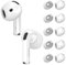 Ohrstöpsel für AirPods 4, rutschfest, kratzfest, weiches Silikon, kompatibel mit Apple AirPods 4. Generation, Weiß, 5 Paar