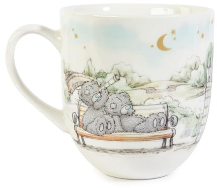 Me to You Tatty Teddy Luxury Bone China 'Moon and Back' Mug for A Loved One - Presented in Satin-Lined Gift Box - Signature Collection