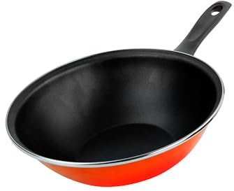 MAGEFESA Umami Wok 28cm acero esmaltado vitrificado