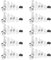 YKUKIZEE 10 Pcs 16 mm Post Box Lock Replacement, 5/8 Inch Mailbox Box Locks with Keys and Lock Plates, Security Cam Locks for Locker Tool Letter Box Filing Cabinet