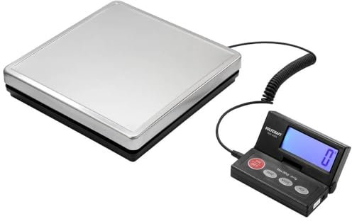 VOLTCRAFT PLS-205S Plattformwaage Wägebereich (max.) 50 kg Ablesbarkeit 1 g netzbetrieben, batteriebetrieben Edelstahl