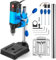 Bonvoisin Trapano a Colonna da Banco 1200W, 6 Velocità Variabili, Massima 2800RPM, Diametro di Foratura 35mm, per Fai da Te/Lavori Domestici/Lavorazione dei Metalli (EU)