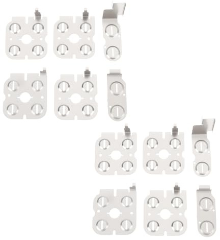 MechPort 2 Sets 18650 Battery Nickel Strips for Pack Assembly, 12 Pieces, spot-Weld tabs, Compatible with Makita BL1830 (LED)