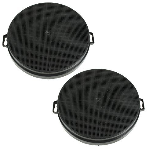 Spares2go Charcoal Vent Filter For Matsui MCH60SS MCH60 MCH90 MCH100 MSH60 Cooker Hoods (Pack of 2)