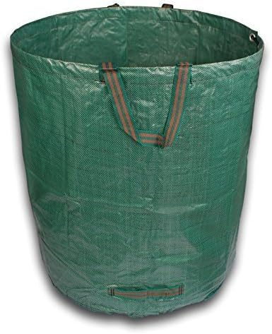 Julido 2er Set Gartensäcke 270L – Faltbare Laubsäcke mit Griffen – Robuste Wiederverwendbare Gartenabfallsäcke für Laub, Gras, Unkraut und Gartenabfälle – Garten Müllsäcke
