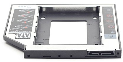 Gembird - Slim Mounting Frame Frame for SATA 2,5 Drive to 5.25 Bay, 12mm, 8716309086912