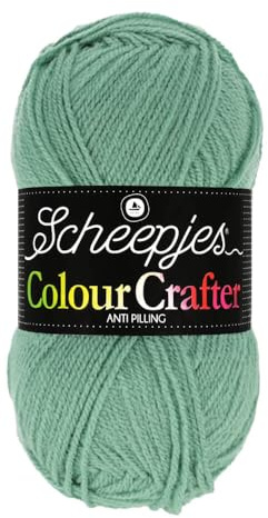 Scheepjes Colour Crafter 100g Yarn Ball | Acrylic DK Double Knit Wool | Soft & Anti-Pilling for Knitting, Crochet, Blankets & Amigurumi (1725 Ameland)