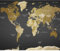 decomonkey Fototapete Weltkarte 400x280 cm XL Tapete Fototapeten Vlies Tapeten Vliestapete Wandtapete moderne Wandbild Wand Schlafzimmer Wohnzimmer Landkarte Kontinent