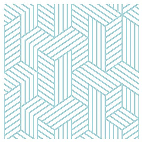 murando Papel Pintado autoadhesivo 10m Fotomurales Decoración de Pared Murales Pegatina decorativos adhesivos 3d panel moderna de Diseno Fotográfico Geometrico f-B-0261-j-a