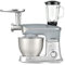 Zephir, Impastatrice planetaria professionale 7 lt con Frullatore e Tritacarne, Potenza 1300W, Frullatore in vetro 1,5lt, 6 velocità, Ciotola acciaio inox 7L, Piedini antiscivolo, Blocco di sicurezza