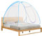 Winload Moskitonetz Bett, Faltbare Mückennetz für Doppelbett, Tragbare Pop Up Fliegennetz Zelt, Doppelter Eingang Reise Insektennetz, Falten Netze für Kinder und Babys Heim Outdoor, 180 * 200 * 150cm