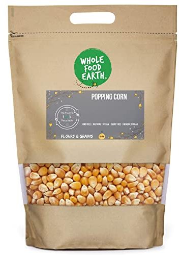 Wholefood Earth Popping Corn 1 kg, Natural