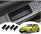 GAFAT V-W Golf 8 8.5 MK8 GTI GTE GTD R Variant Alltrack 2020-2024 2025 Boîte de Rangement pour Poignée de Porte Avant et Arrière, Accoudoir Organiseur pour Porte de Voiture (4 Pièces Avant et Arrière)