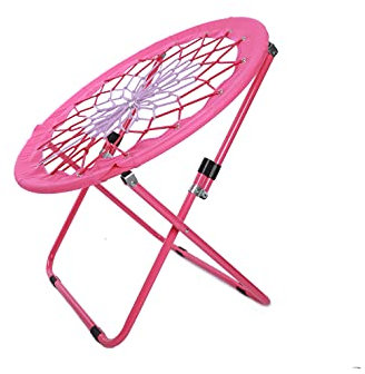CAMP SOLUTIONS Chaise Bunjo polyvalente avec design rebondissant et amusant – Chaise araignée circulaire pour la détente et le plaisir – Chaises d'araignée pliables