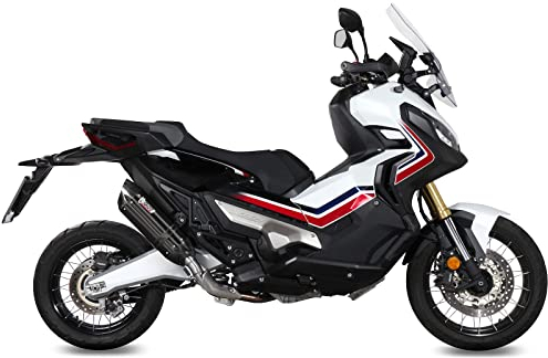 MIVV Auspuff Edelstahl schwarz kompatibel mit Honda x-adv xadv 750 2020