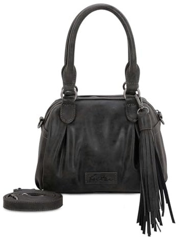 Fritzi aus Preussen Damen Babe01 Vintage Black Idol Umhängetasche