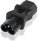 YAODHAOD IEC 320 C13 auf C6 AC Adapter, 10A 125V 2.5A 250V IEC 3Pol Stecker auf Mickey Mouse 3Pol Buchse Netzteil, C6 auf C13 AC Konverter