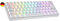 Ranked N60 Nova Mechanische 60 Prozent Tastatur | Hotswap Gaming Keyboard | 62 Programmierbare Tasten mit RGB Beleuchtung | PC/Mac Gamer | ISO DE QWERTZ (Weiß, Gateron Pro Yellow)
