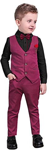 Nwada Kleinkind Frack Baby Jungen Kleidung Sets, Jungen Smoking Anzug formelle Kleidung Outfit