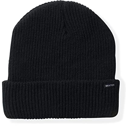 Brixton Unisex Becket Beanie Hat, Black, One Size