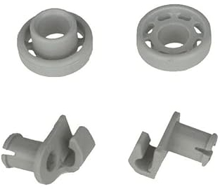 JEU DE ROULETTES + 2 AXES PANIER SUP pour LAVE VAISSELLE BOSCH - 00424717