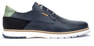 Pikolinos Zapatos Cordones en Cuero OLVERA para Caballero Color Blue
