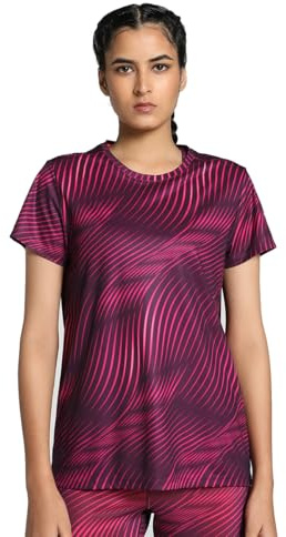 PUMA Damen Run Favorite AOP Tee W T-Shirts