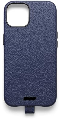 UNTAGS - Cover iPhone 13 Palette - Materiale Effetto Pelle - Morbida Microfibra Interna Antigraffio - Blu