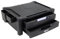 iggual Elevador monitor EM2 con 2 cajones frontales,ranura para tablet y 2 gavetas laterales. Dos alturas, 19 cm máx. y 13 cm min.Superficie apoyo 45,7x33 cm (Peso max. 30 Kg).