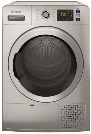 Indesit Push&Go 9kg Heat Pump Dryer - Silver