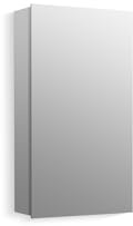 Kohler 56001-NA Embark Premium XL Medicine Cabinet Mirror for Bathroom, Deep Rectangular Storage with Adjustable Shelves and Mirrored Door, 15 in. W x 26 in. H