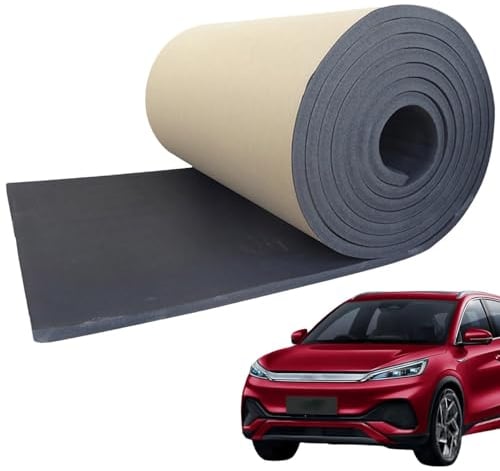 Schaumstoffplatte Selbstklebende - Auto-Schalldämmmatte Aus Geschlossenzelligem Schaumstoff Und Wärmedämmmatte, Schalldämmung rutschfest Isolierung Stoßdämpfung Puffern