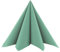Sovie Home Uni Airlaid-Servietten 40x40 cm hochwertige Einweg-Servietten extrem saugstark und stoffähnlich ideal für Hochzeit & Partys 12 Stück (Eukalyptus)