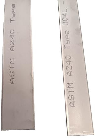 barra piatta ACCIAIO INOX AISI 304 Da 10 a 250mm disponibili diversi spessori (40x5x1000 mm)