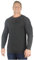 KAM Big Mens Charcoal Grey Espin Thermal Long Sleeve Top Base Layer for Sizes 2XL 3XL 4XL 5XL 6XL 7XL 8XL, Size : 4XL