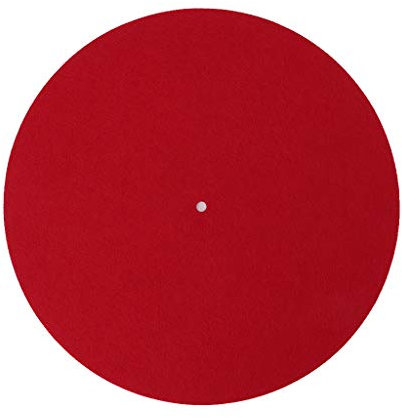 Plattenspieler-Matte aus Filz, Audiophil, 3 mm dick, für dünnere Schallplatten