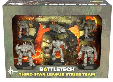 Catalyst Game Labs | BattleTech: Third Star League Strike Team | Miniaturenspiel | 1-2 Spieler | 120 Minuten