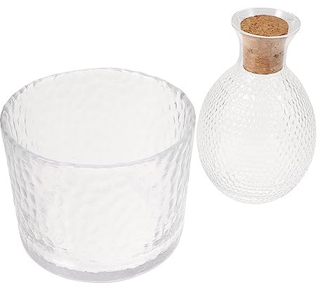 LIFKOME Vino De Martillado Decantador De Sake Japonés Accesorios para Sake Jarra De para Celebraciones Japonesas