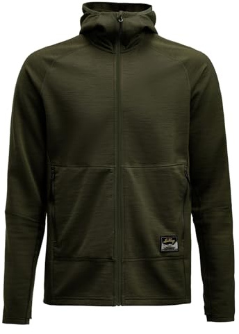 Lundhags Tived Merino Hoodie Men, XL, Forest Green