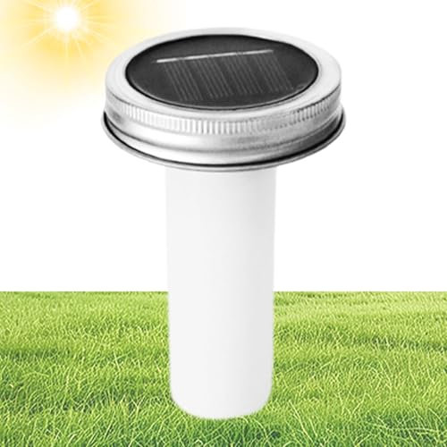 Lampada Vaso ad Energia Solare - Lume LED Percorso - Lampada LED Impermeabile per Cortile Terrazza Giardino, Illuminazione Esterna