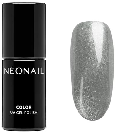NÉONAIL UV Nagellack 7,2 ml - Silber - Silver Sheen - NÉONAIL Farben - UV Lack - Gel Nägel - Nageldesign