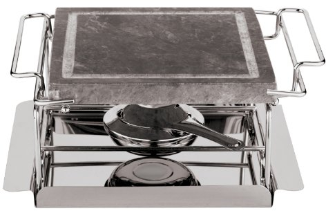 Paderno 41315-02 Pietra Ollare Un Fuoco, 19x19 cm