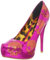 Iron Fist Damen Digi Skull Pailletten Plateau Pumps, Rose, 43 EU