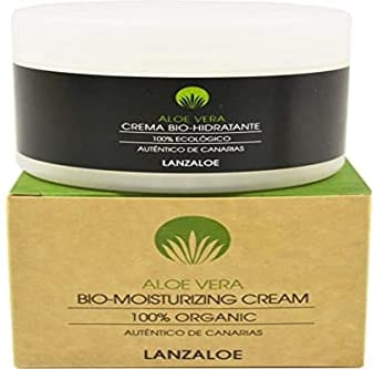 Lanzaloe Aloe Vera Bio-Feuchtigkeitscreme, 100% Bio-Feuchtigkeitscreme, 200 ml