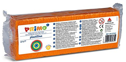Primo 261CP550250 Knetmasse, 550 g, orange