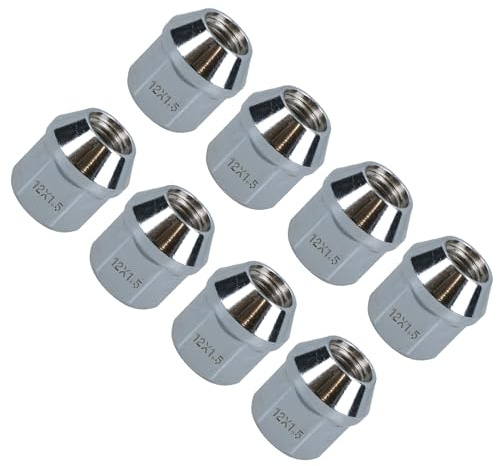 Pack of 8 M12 x 1.5 Wheel Nuts Nut For Trailer Suspension Hubs Trailers