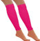 Neon Leg Warmers Dance Party 80s - Retro Fancy Dress Accessory (Pink)